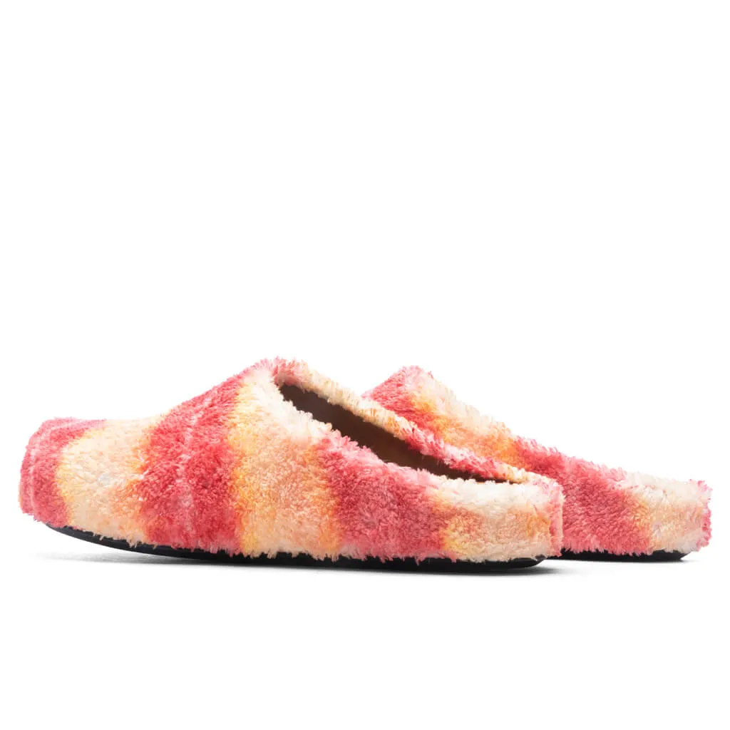 Fussbett Sabot - Red/Chili/Light Orange