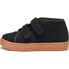 GENTS by Age of Innocence Robby Suede 2-Velcro Strap High Sneakers, Black