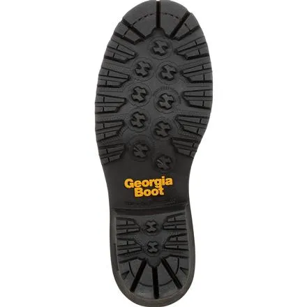 Georgia Men's 9 AMP LT Logger Composite Toe Waterproof Work Boot - Brown GB00236