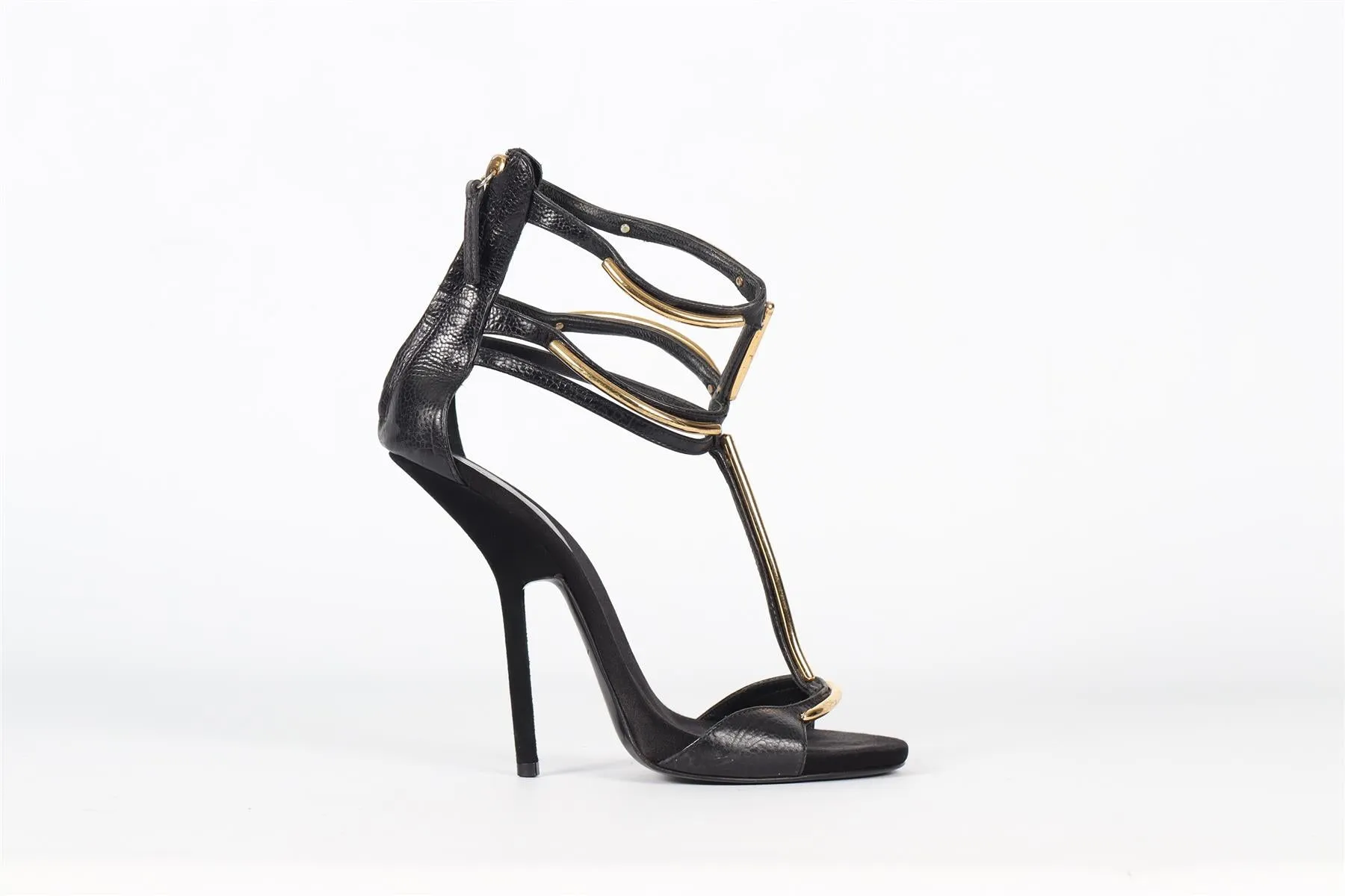 GIUSEPPE ZANOTTI LEATHER SANDALS EU 38.5 UK 5.5 US 8.5