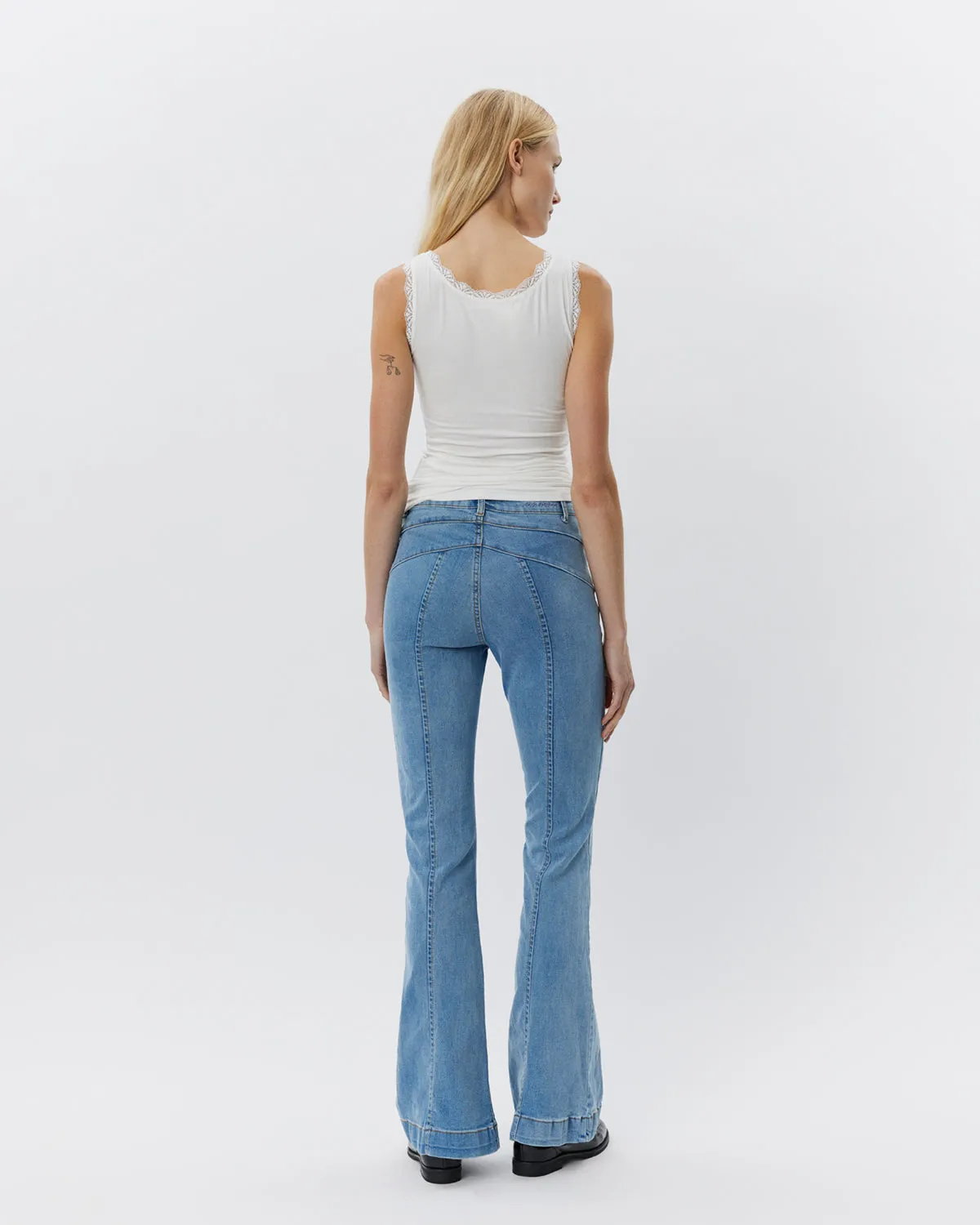 GOASW JEANS - Light denim blue