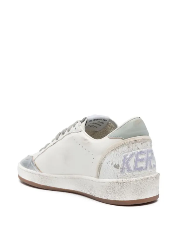 Golden Goose DB Ball Star Sneakers White/Aqua | Luxury and style at your fingertips