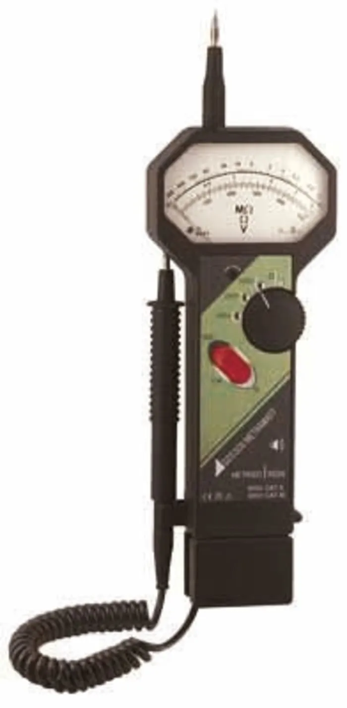 Gossen Metrawatt METRISO 5024 Insulation Tester, 100V Min, 500V Max, 400MΩ Max, CAT II 600V