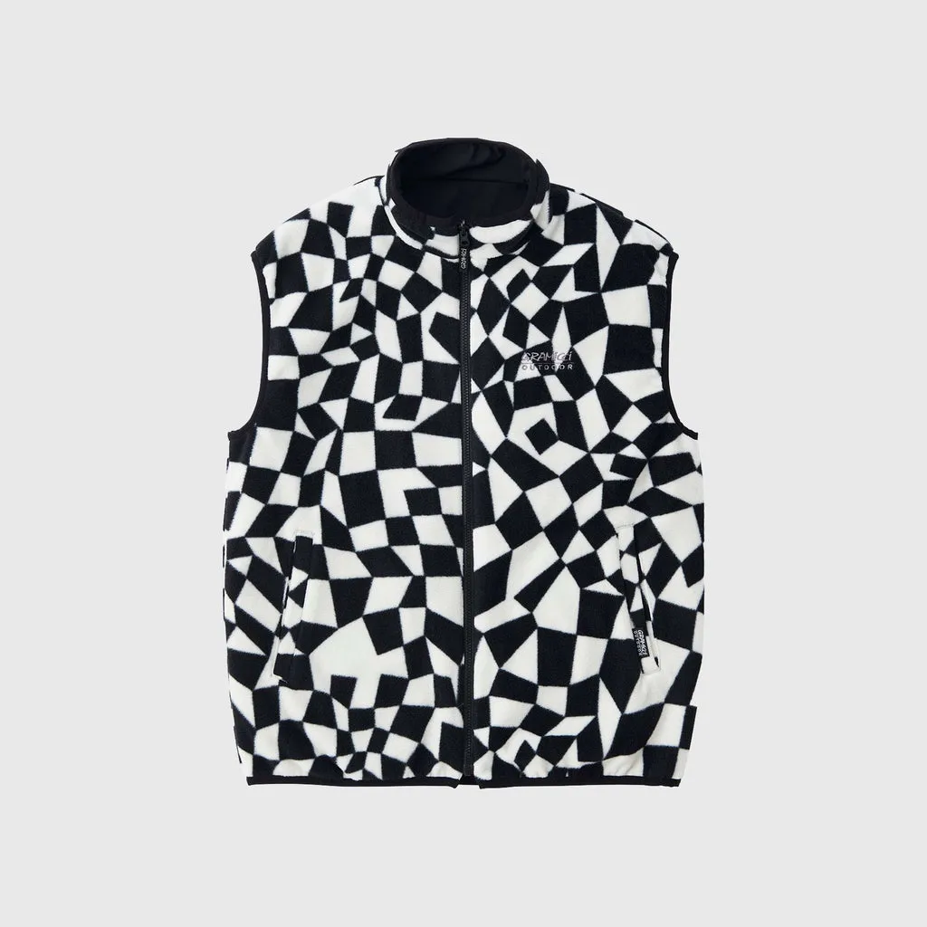 Gramicci Reversible Vest - Black Check