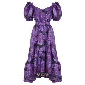 --Grape topaz dress-