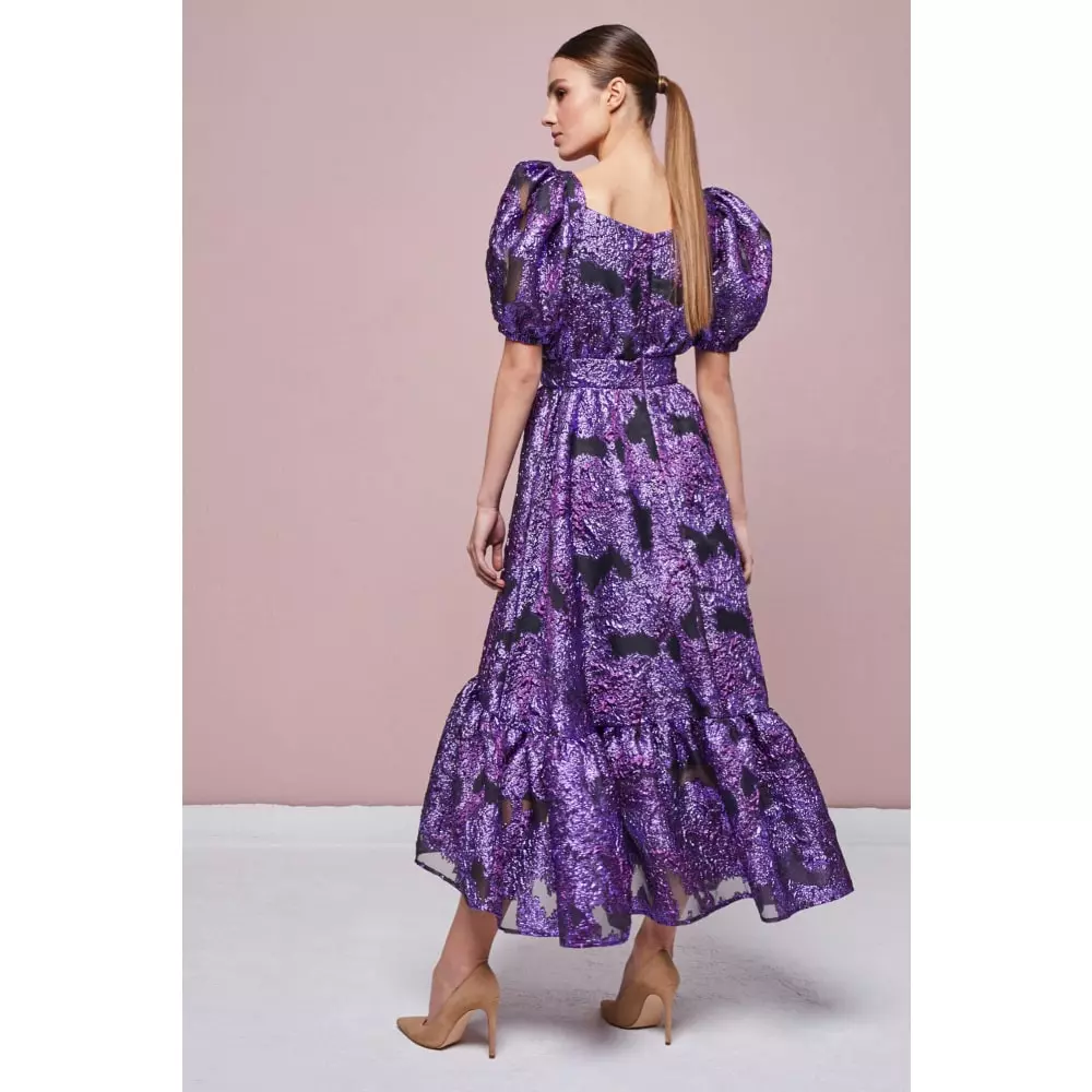 --Grape topaz dress-