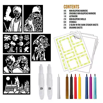 Harry Potter BLOPENS Activity Set: Blow Airbrush Effects from John Adams by John Adams | Look Again