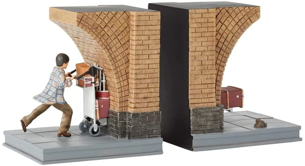 Harry Potter Hand Painted Platform 9 Bookend
