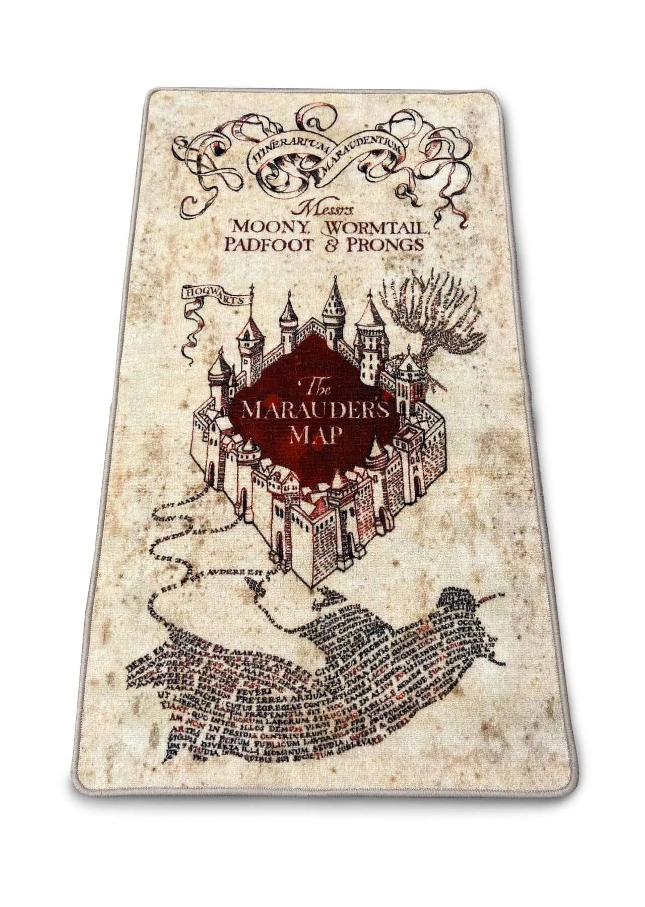 Harry Potter Marauders Map indoor mat