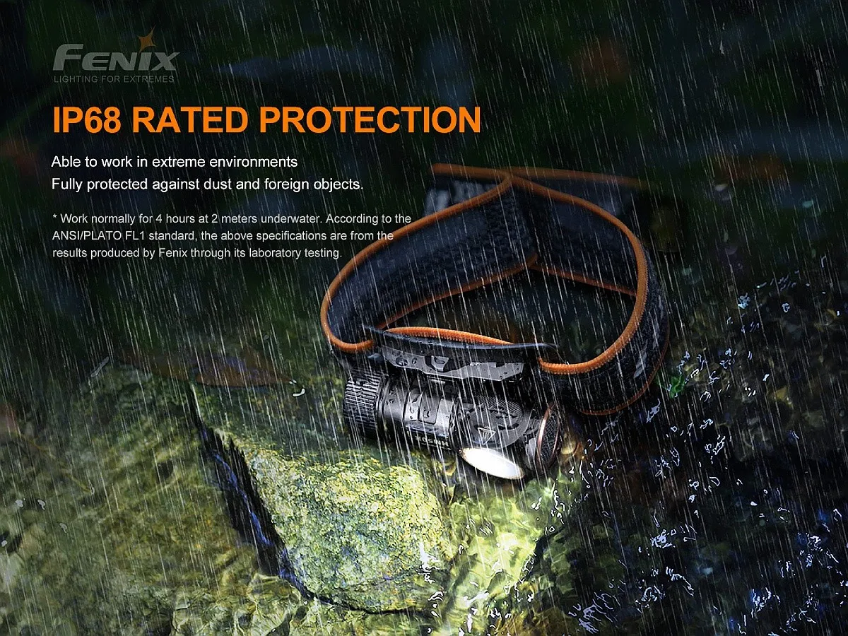 headlamp Fenix HM50R V2.0/700 Lumens - Black
