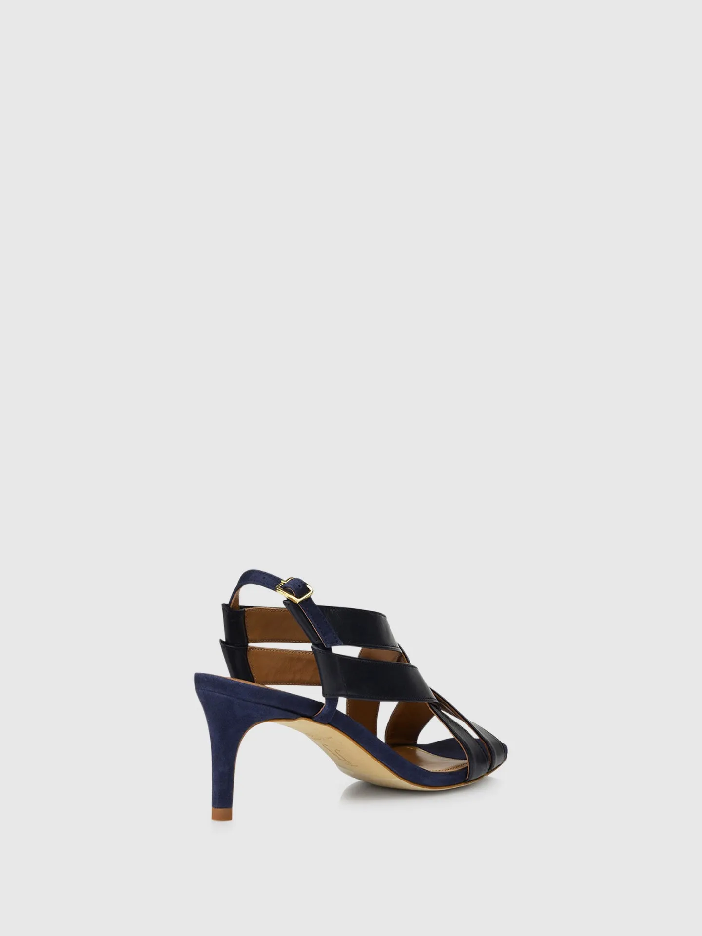 Heel Sandals H05L7 Navy/Blue