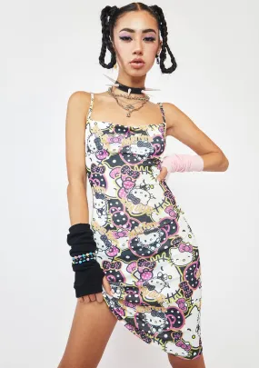 Hello Kitty All Over Print Dress-