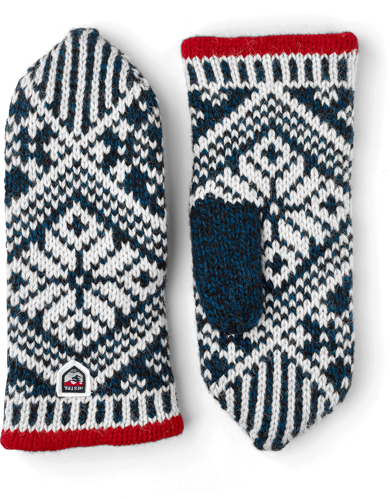 Hestra Nordic Wool Mit - Blue