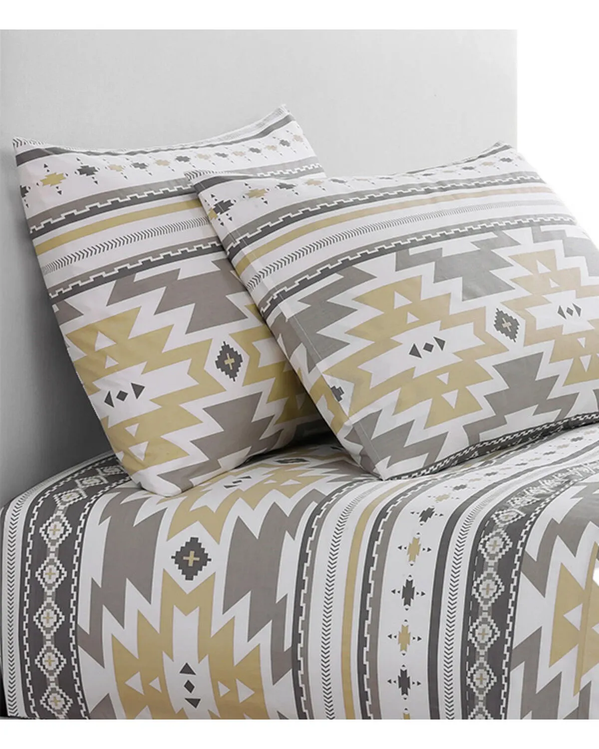 HiEnd Accents 200TC Cotton Desert Sage 4 Piece Sheet Set - King Size