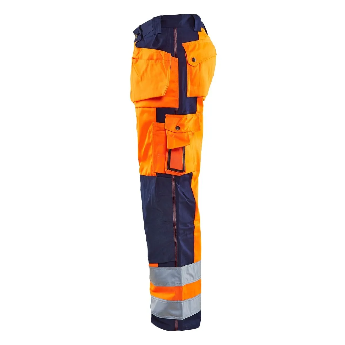 High Vis Trousers 1533 High Vis Oranje/Marineblauw - Blåkläder