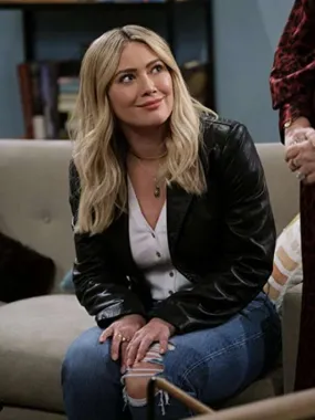 Hilary Duff How I Met Your Father Leather Jacket