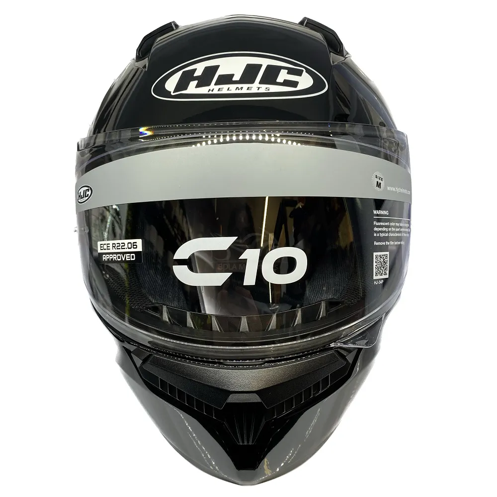 HJC C10 Plain Helmet - Black