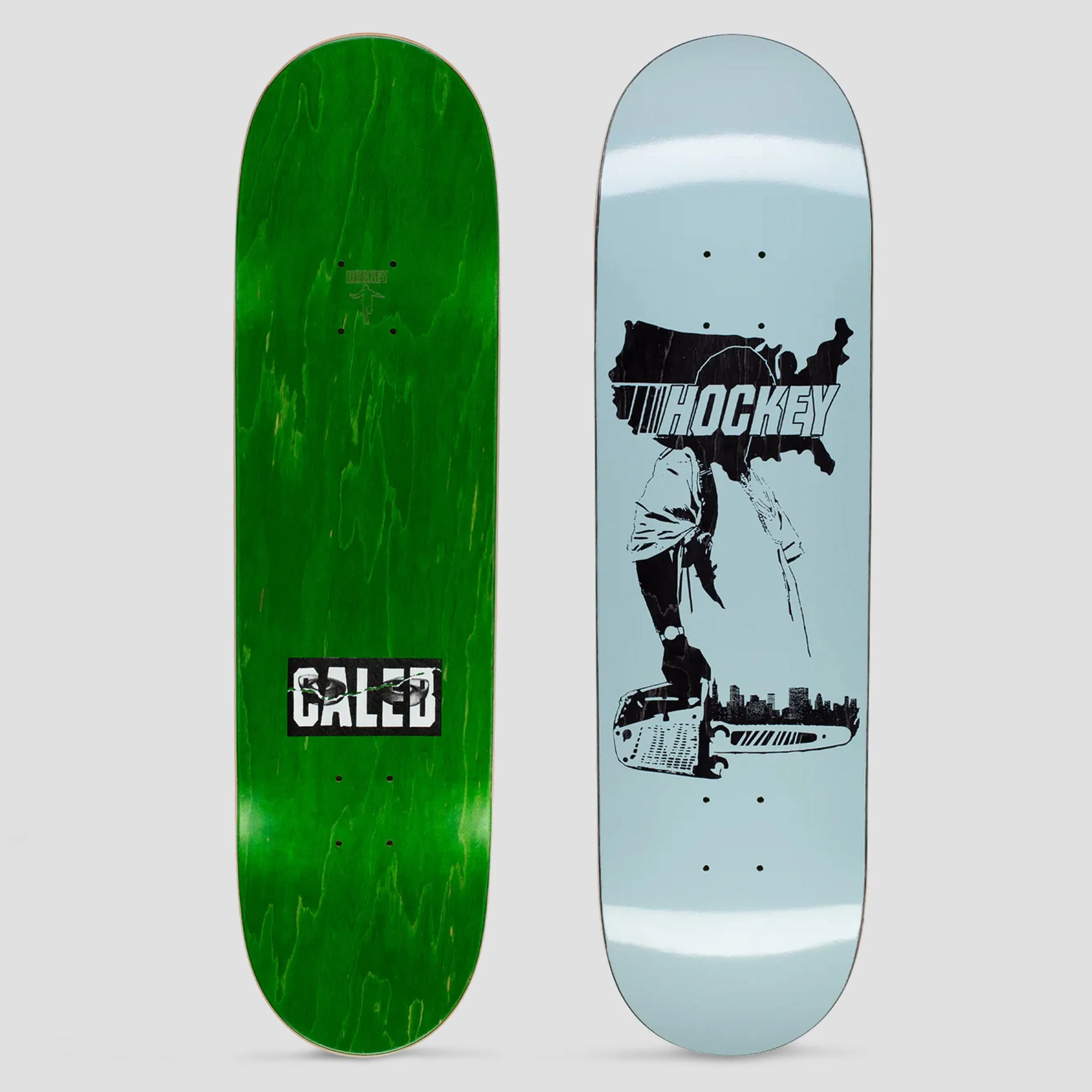 Hockey 8.38 Sharp City Caleb Barnett Skateboard Deck