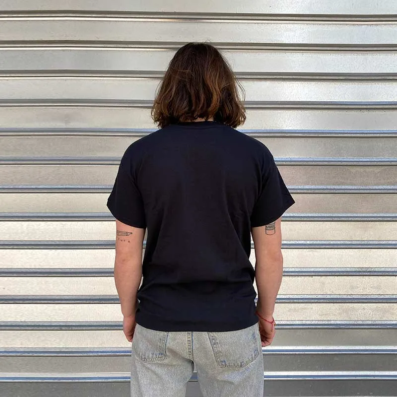 Hockey Skateboards Fold Tee Black