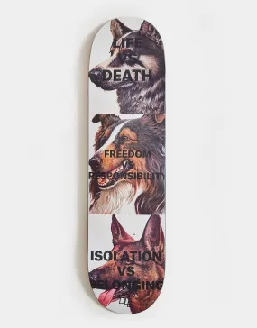 Hoddle Life V Death Skateboard Deck - 8.25