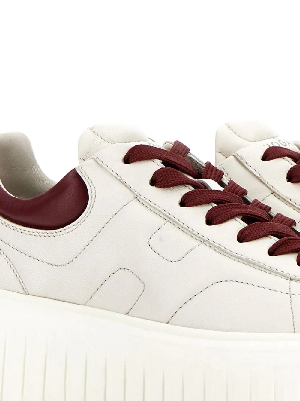 Hogan Pre    Hogan Pre H Stripes Leather Sneakers