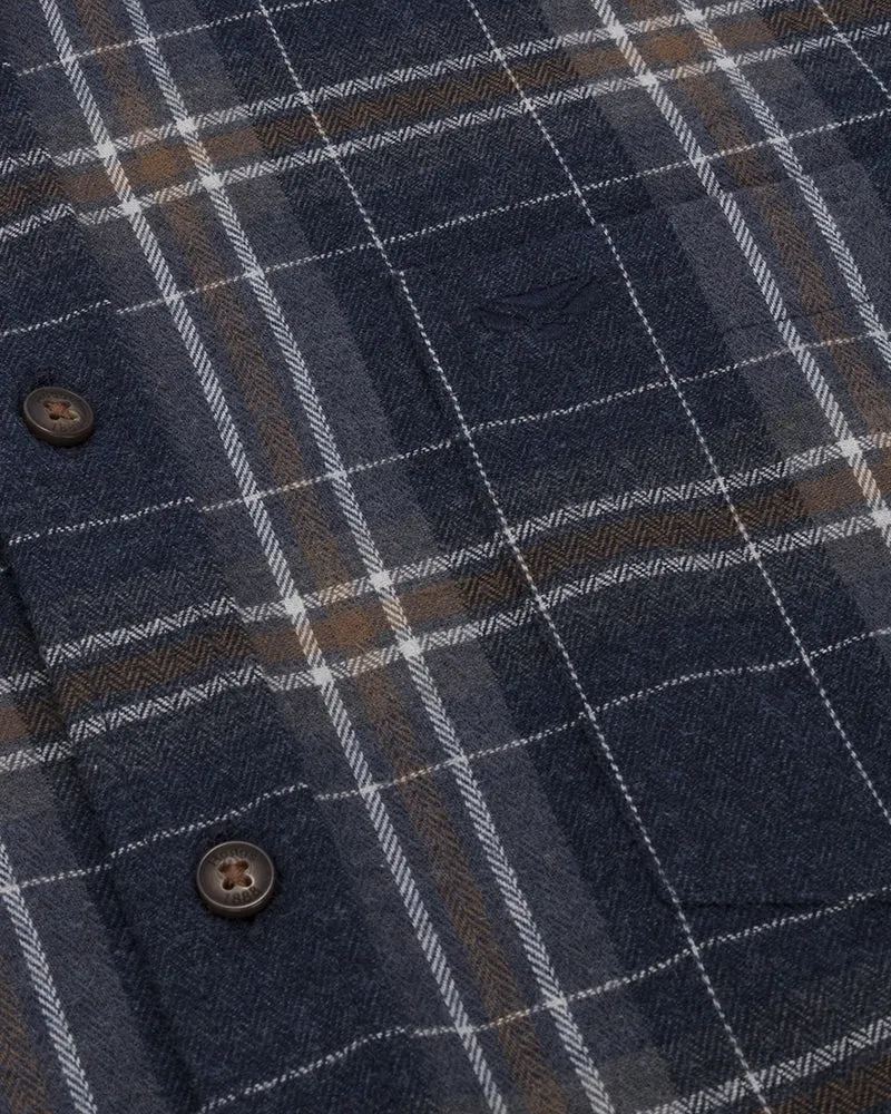 Hoggs Pitlessie Button Down Flannel Shirt