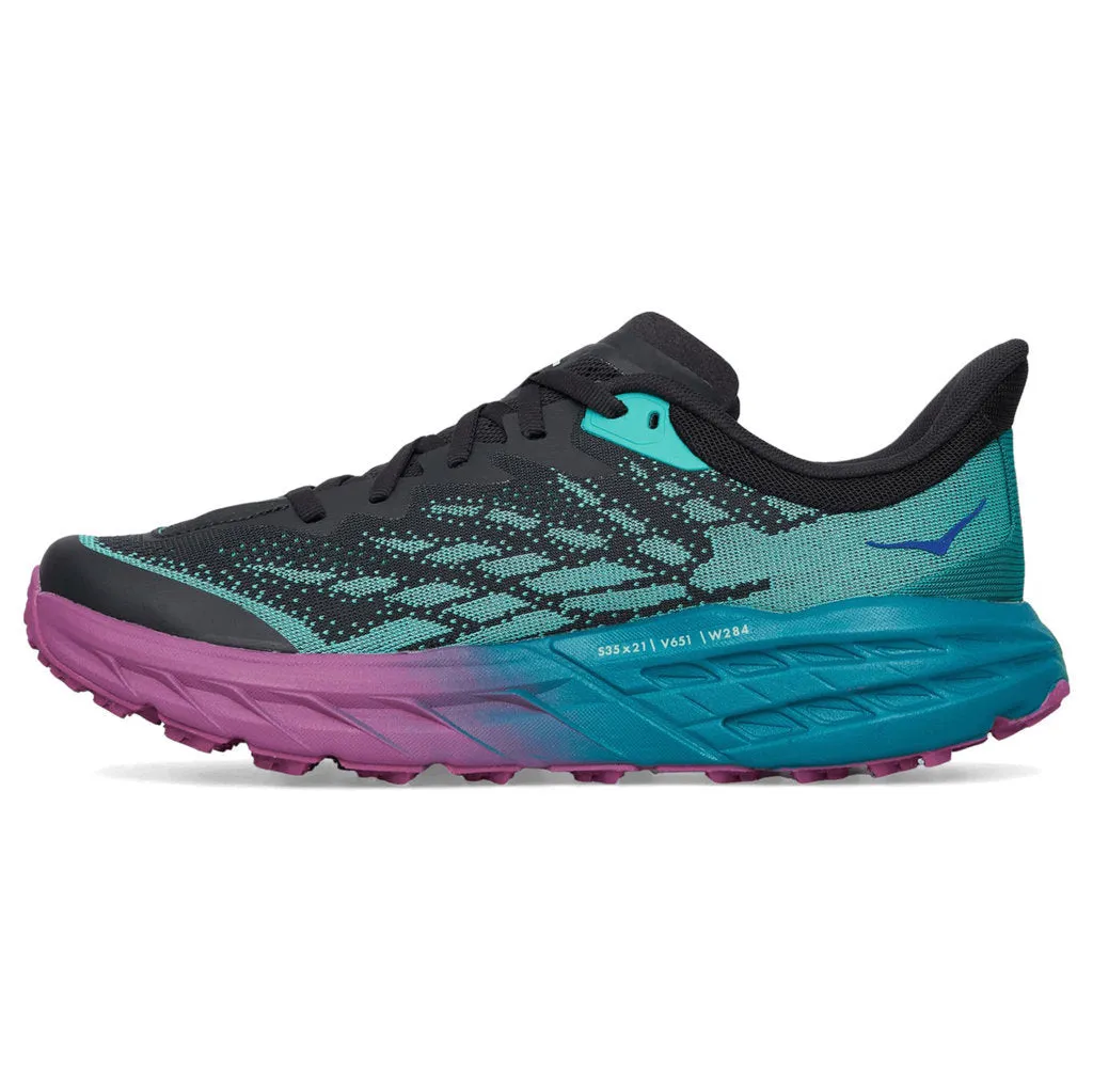 Hoka Mens Trainers Speedgoat 5 Lace-Up Low-Top Textile Synthetic - UK 9.5