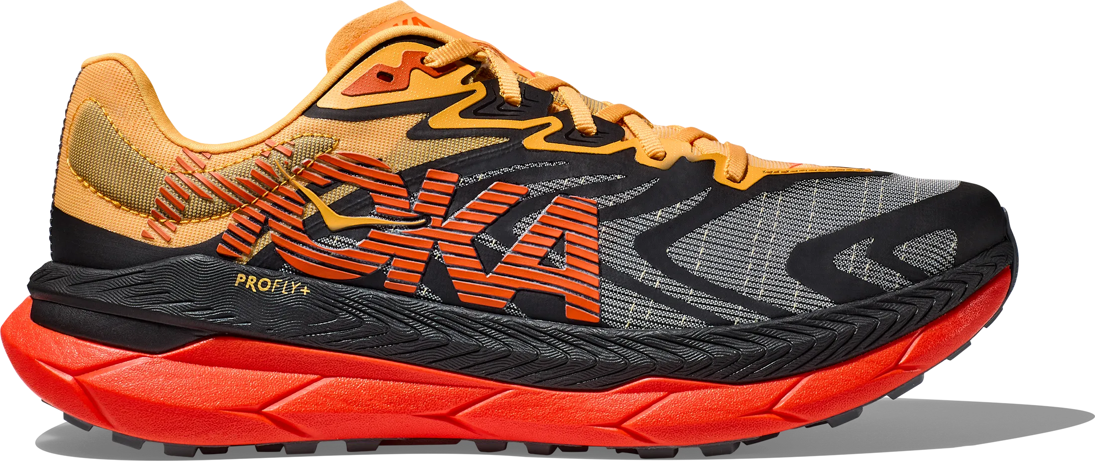 Hoka Men's Tecton X 2 Black / Flame | Buy Hoka Men's Tecton X 2 Black / Flame here | Outnorth