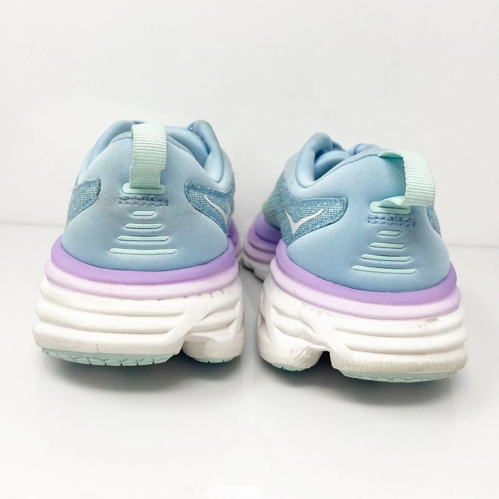 Hoka One One Womens Bondi 8 1127954 ABSO Blue Running Shoes Sneakers Size 7 D