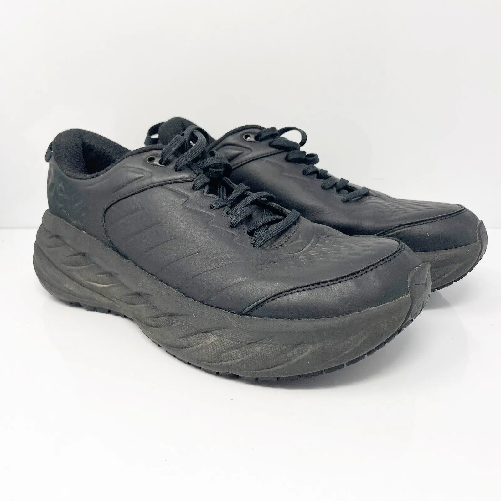 Hoka One One Womens Bondi SR 1110521 BBLC Black Running Shoes Sneakers Size 11