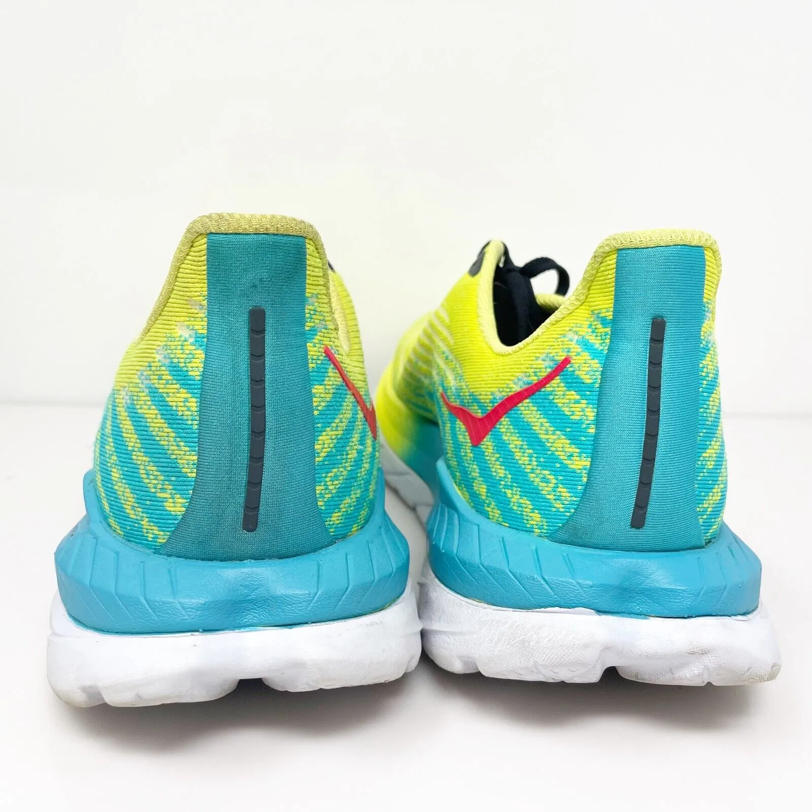 Hoka One One Womens Mach 5 1127894 EPSB Yellow Running Shoes Sneakers Size 9 B