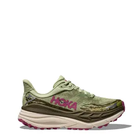 Hoka Womens Stinson 7 Trainer Seed Green / Beet Root