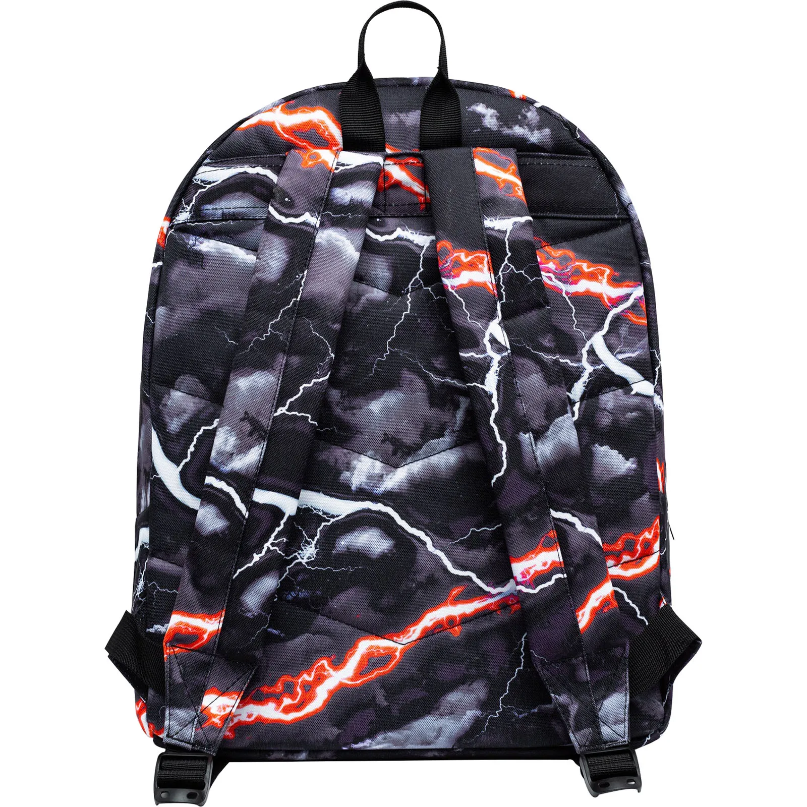 Hype Smokey Storm Outline Crest Backpack - Black