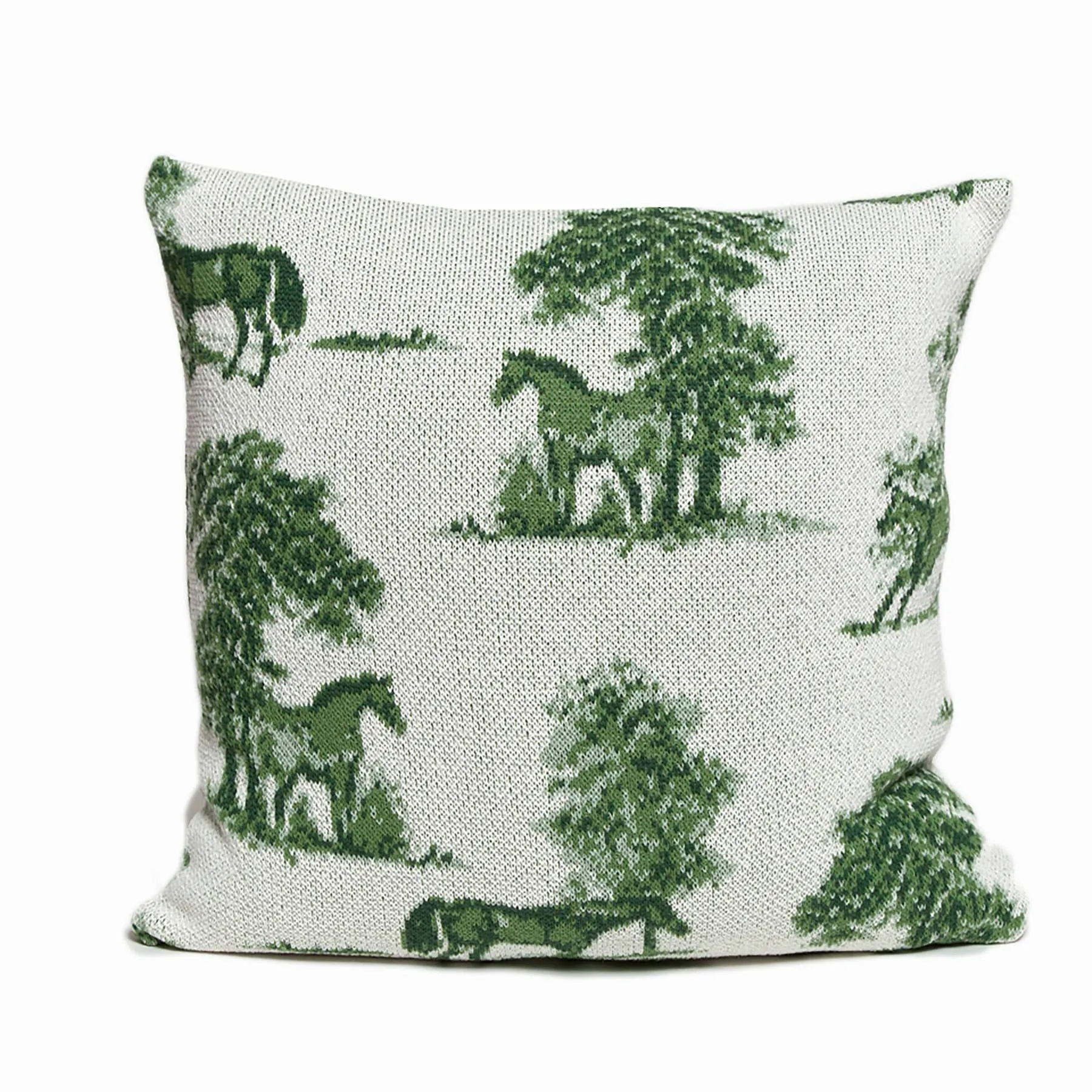 In2Green - Equestrian Toile Pillow