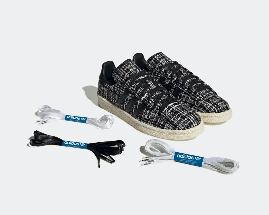 INVINCIBLE x DAYZ x Adidas Campus 80s Core Black Cream White HP2821
