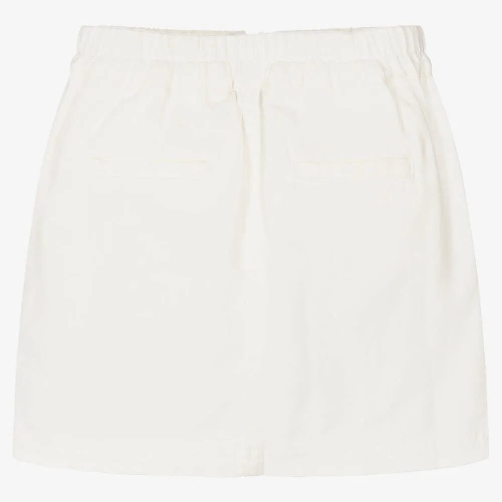 Ivory Organic Cotton Skirt