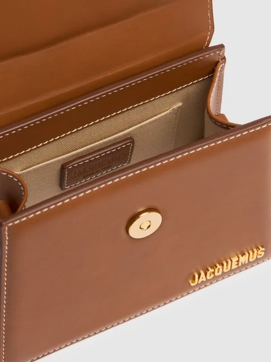 Jacquemus   Le Chiquito Noeud smooth leather bag 