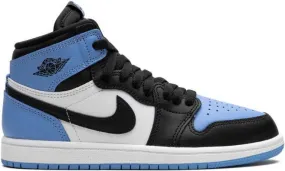 Jordan Kids Jordan 1 Retro High UNC Toe sneakers Black