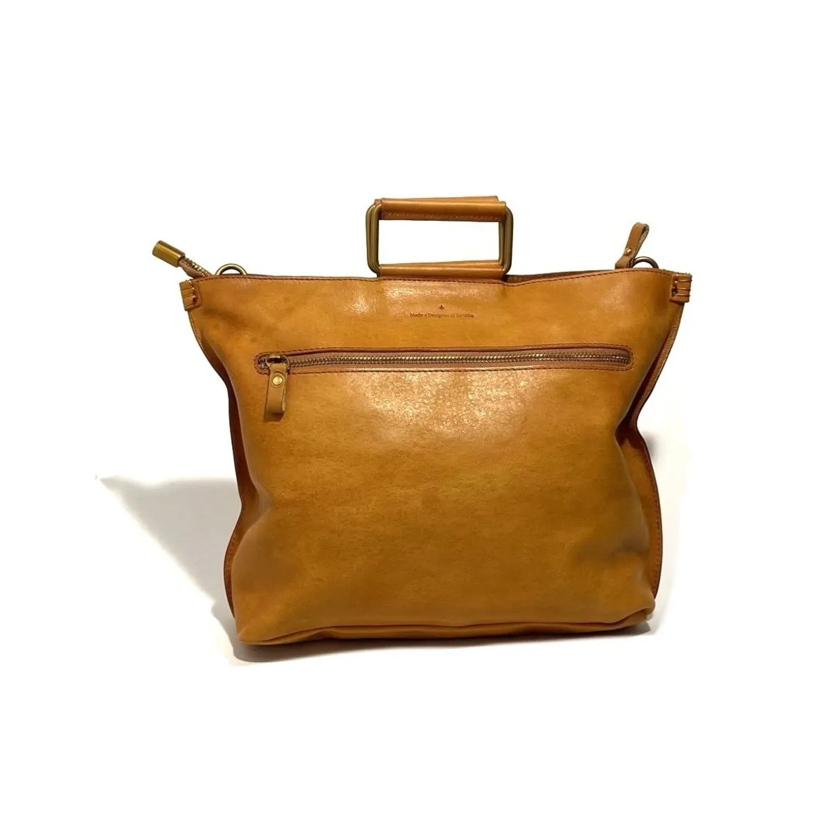 Joy Handle Bag Large - Apricot