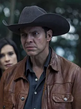 Juan Alfonso Baptista Pasión de gavilanes S02 Leather Jacket