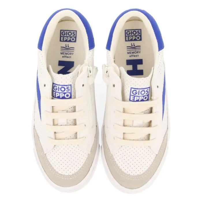 Juvisy boys blue sneakers with side details