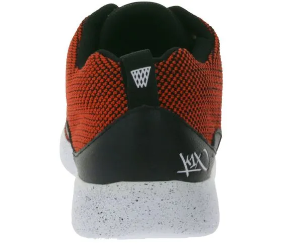 K1X | Kickz RS 93 X-Knit sneakers lifestyle da uomo, scarpe stringate leggere 1161-0307/6000 rosso