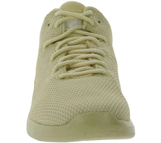 K1X | Kickz RS 93 X-Knit sneakers lifestyle da uomo, scarpe stringate leggere 1171-0300 verde o sabbia