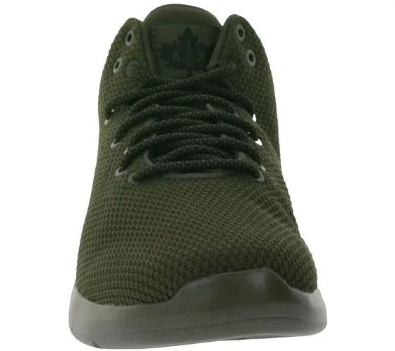 K1X | Kickz RS 93 X-Knit sneakers lifestyle da uomo, scarpe stringate leggere 1171-0300 verde o sabbia