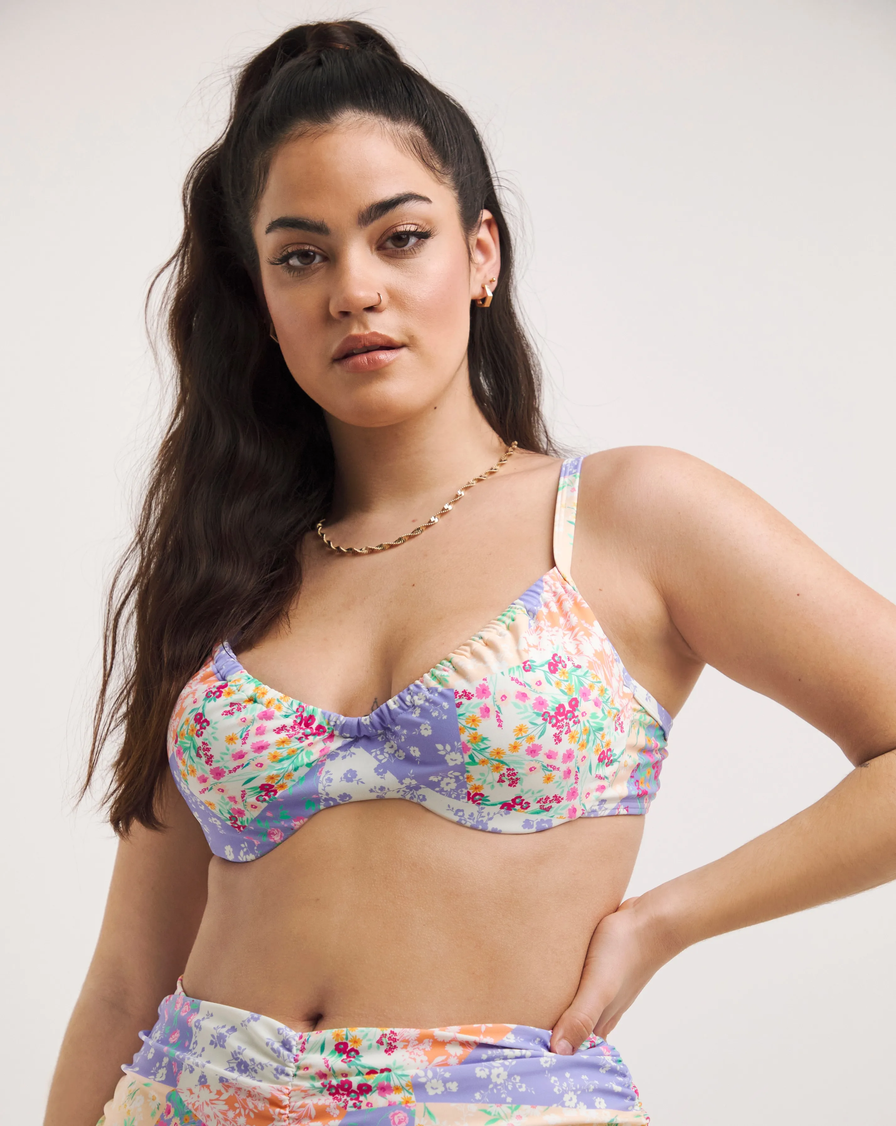 Katerini Underwired Bikini Top | Simply Be