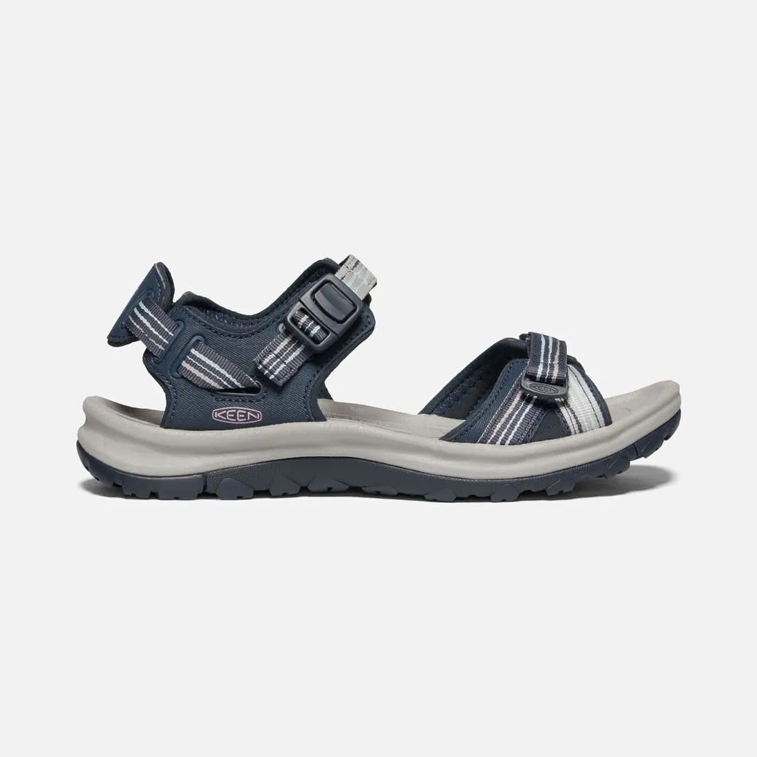 Keen Womens Terradora II Open Toe Sandals - Navy/ Lt Blue