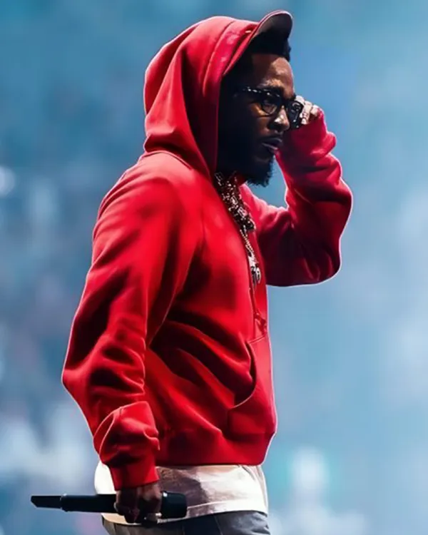 Kendrick Lamar Red Hoodie | Shop With Confidence