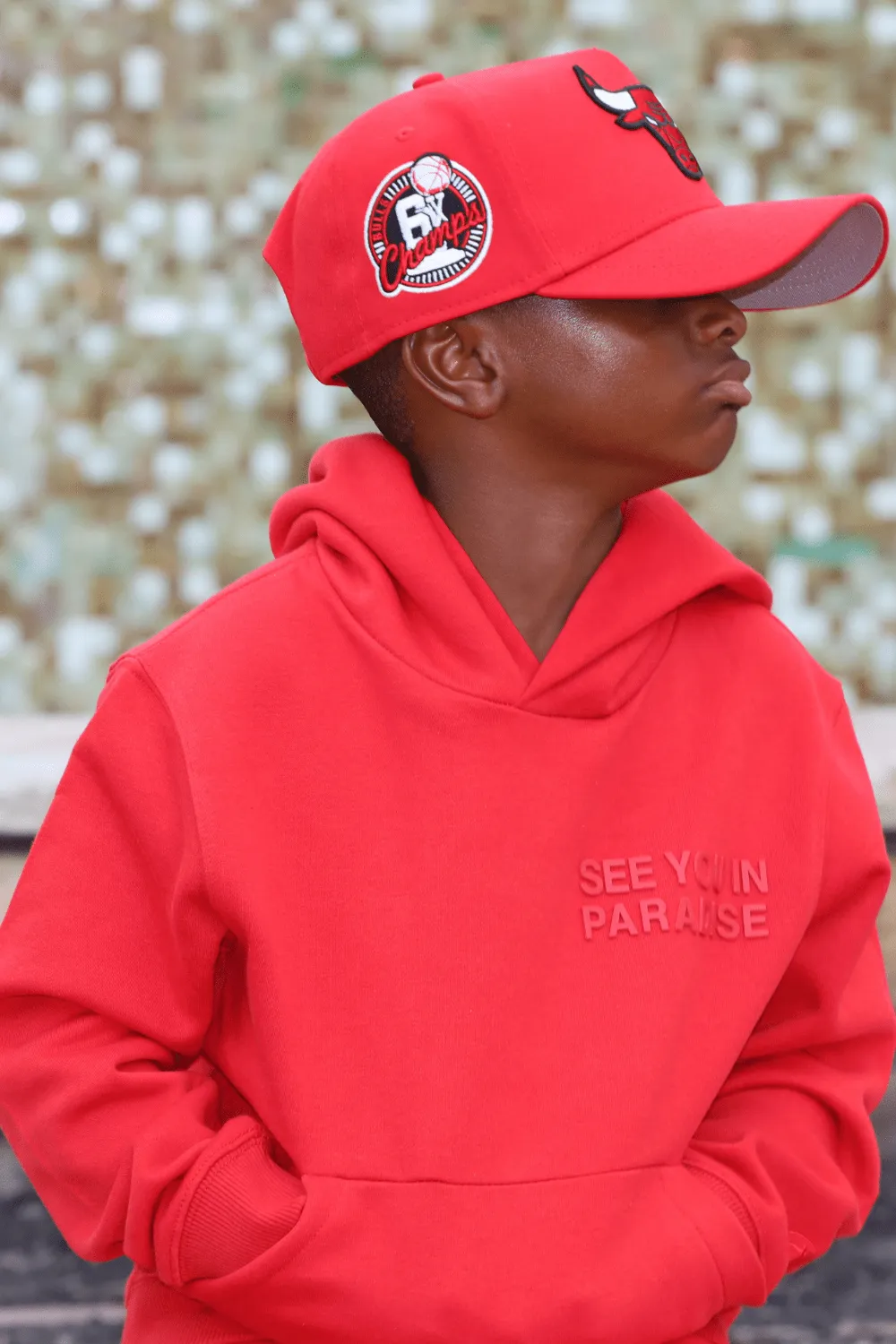Kids Hoodie Stacked Fleece Bundle (Red)