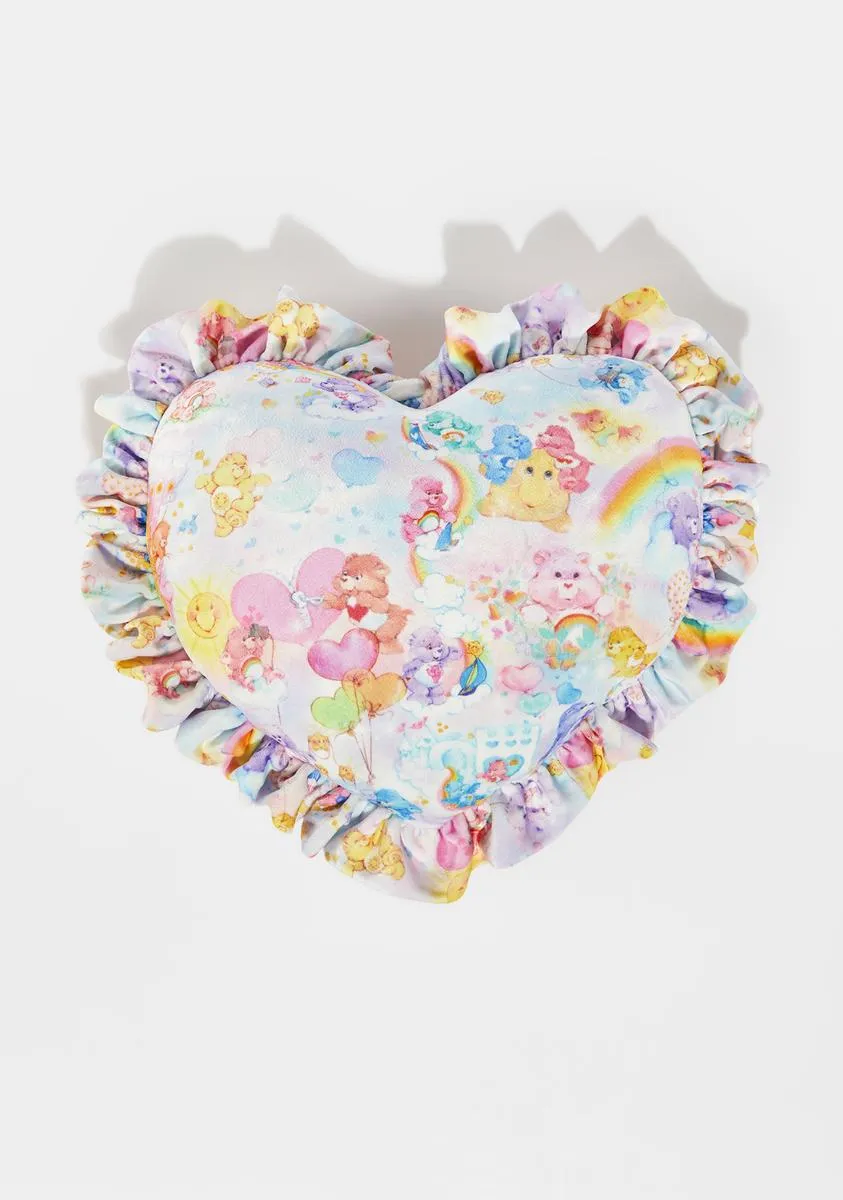 Kingdom Of Caring Heart Shaped Pillow-