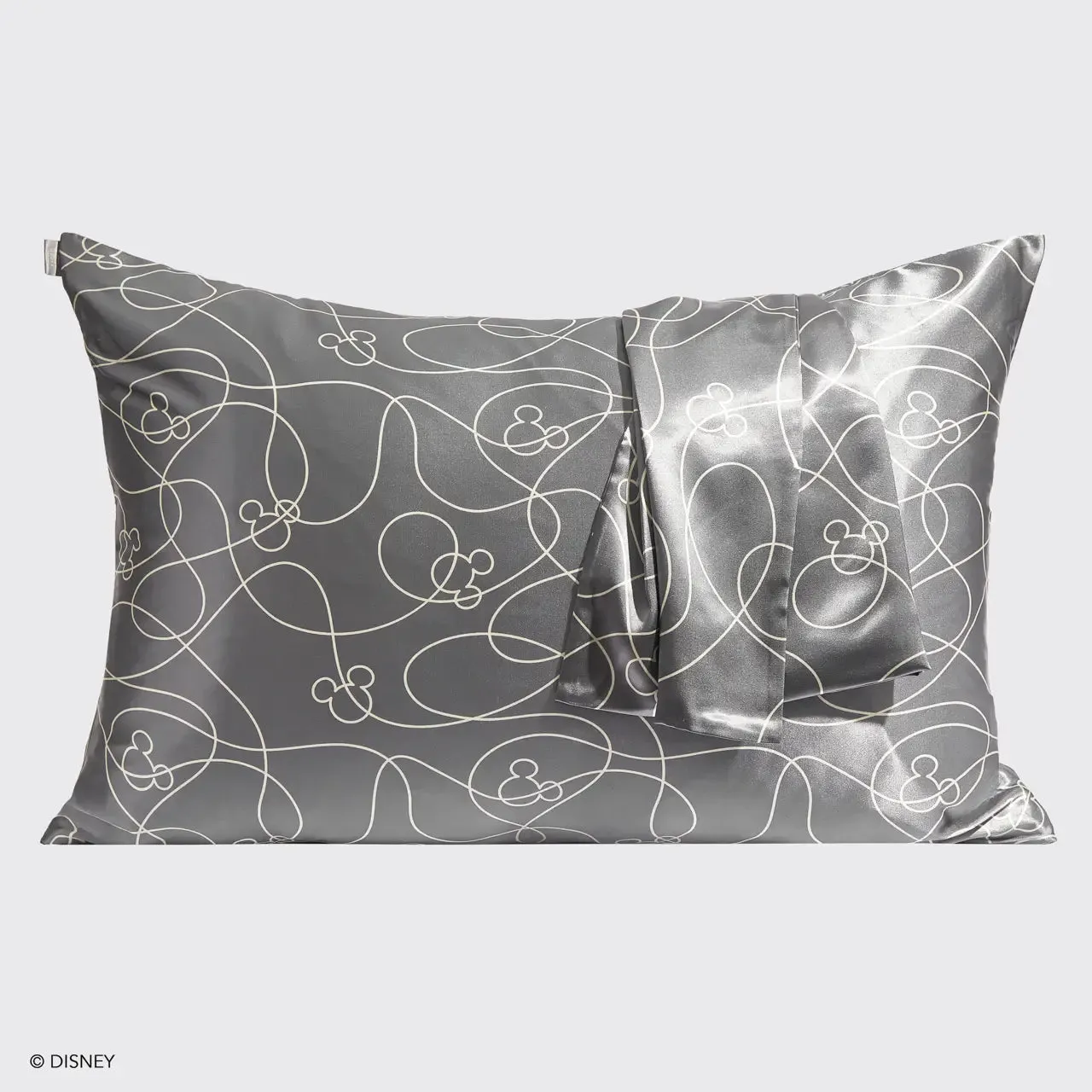 Kitsch & Mickey and Minnie Mickey Maze Standard Satin Pillowcase